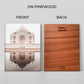 TajMahal Wood Print Wall Art