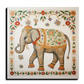 Elephant Wood Print Wall Art For Prosperity and Luck