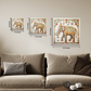 Elephant Wood Print Wall Art For Prosperity and Luck