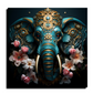 Elephant 3D Wood Print Wall Art