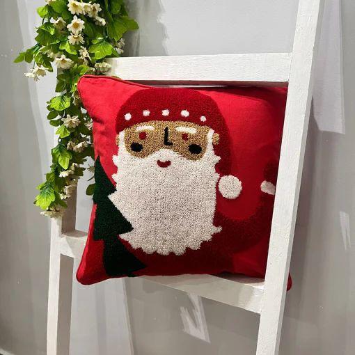 Festive Christmas Cotton Cushion
