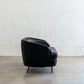 3 Seater Curve Luxurious Sofa Black
