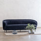 3 Seater Curve Luxurious Sofa Blue