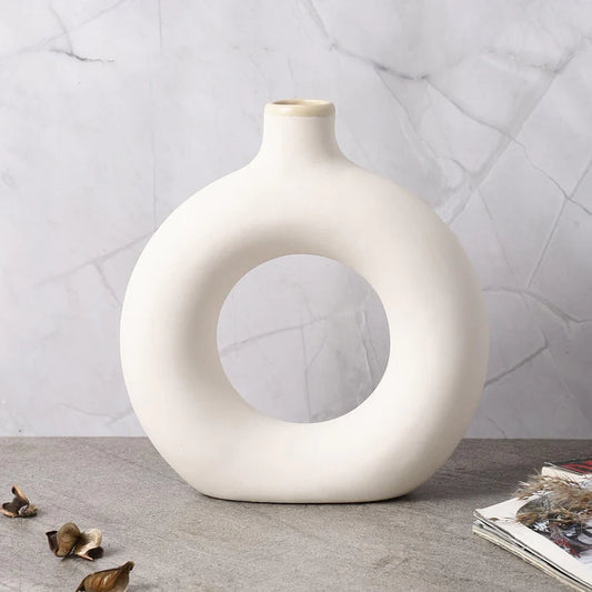 Doughnut Design Creative Vase