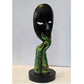 Lady Face Abstract Artwork Statue Sculpture