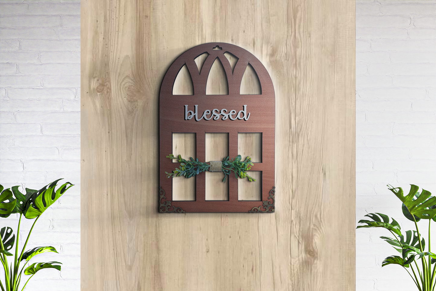 Blessed Window Wall Art