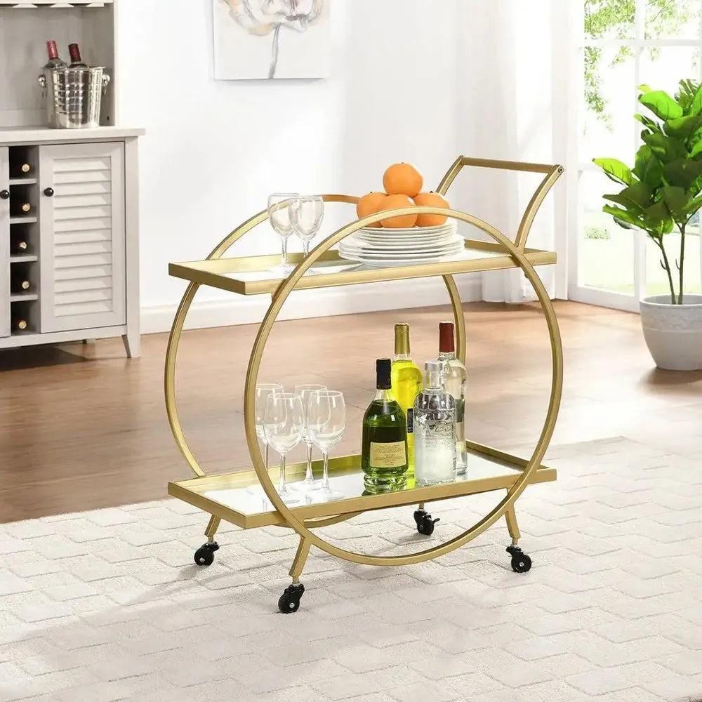 Circular Designer Metal Side Table