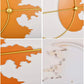 Moon Shadow Handmade 3D Wall Sculptures Metal Wall Art