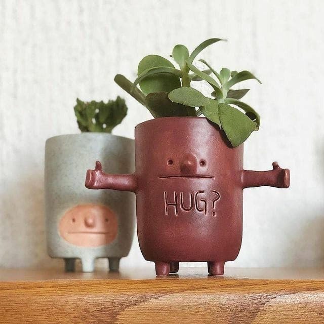 Hug Planter For Home and Living Décor – Chalk My Theme