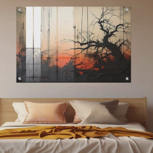Gothic Tree Luxury Wall Art Painting