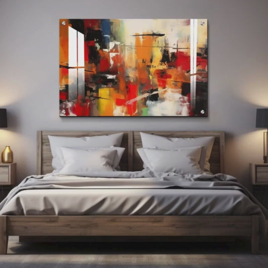 Colorful Abstract Luxury Wall Art Painting