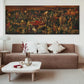 The Internet Sensation Dinner Party With 104 Famous Personalities Wood Print Wooden Wall Tiles Set