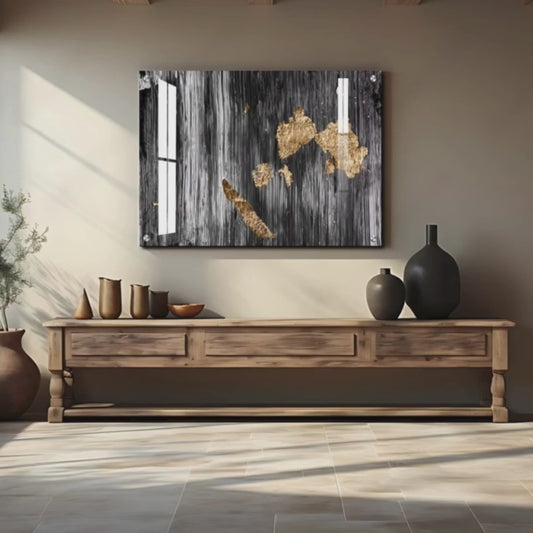 Gold Abstract Luxury Wall Art Painting
