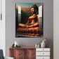 Buddha Meditating in Nature Wood Print Wall Art