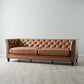 3 Seater Vintage Chesterfield Sofa Tan