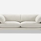 3 Seater Modern Sleek Design Luxurious Sofa Grey