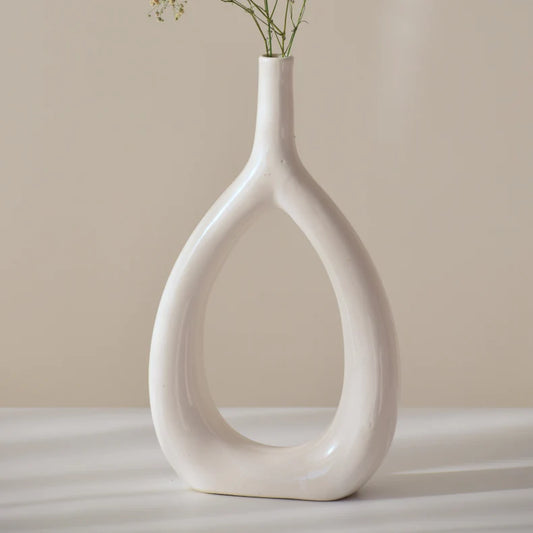 Yin & Yang Boho Decorative Handmade Craft Vase