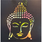 3D Square Buddha Décor Lamp With Colorful Backlights