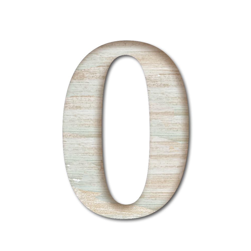 A To Z Wooden Alphabet , Numbers, and Signs For Study Room and Office Décor