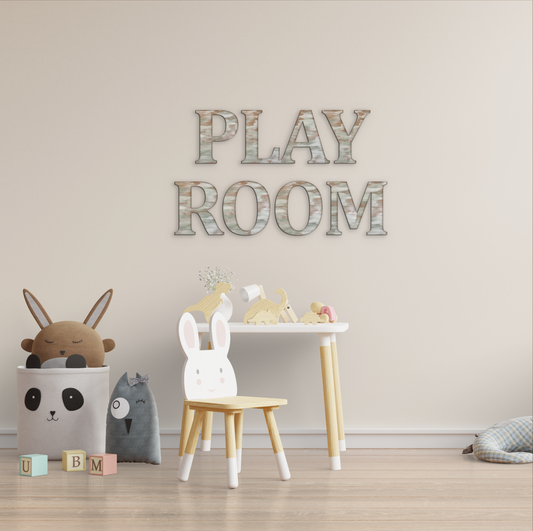 A To Z Wooden Alphabet , Numbers, and Signs For Kids Room and Nursery Décor