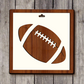 American Football Wooden Wall Art
