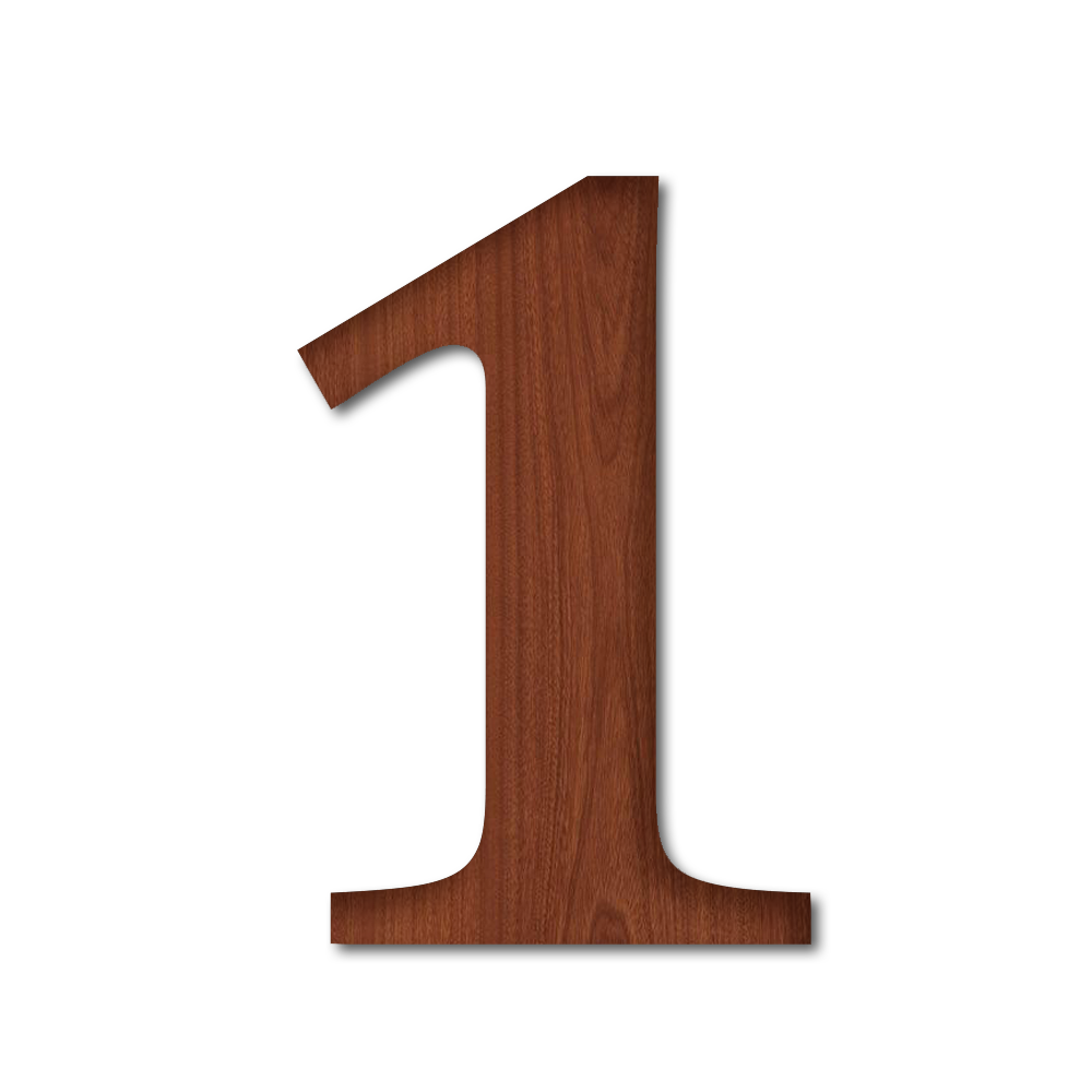A To Z Wooden Alphabet , Numbers, and Signs For Study Room & Office Décor