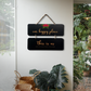 Our Happy Place 2 Layers Wooden Wall Hanging