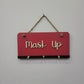 Up Quote Key and Mask Holder With 3 Hooks