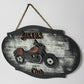 3D Hand Painted Bikers Club Wall Art