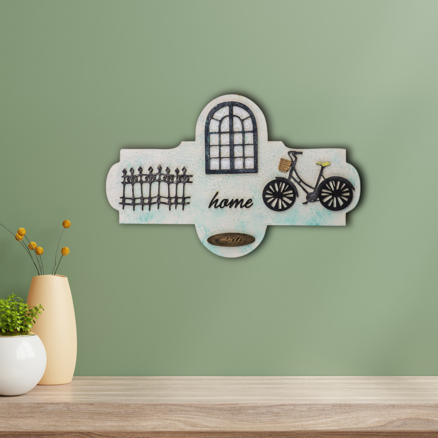 Rustic Country House Designer Wooden Wall Art For Personalized