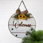 Welcome Hope You Like Dogs Wooden Hanging Wall Art