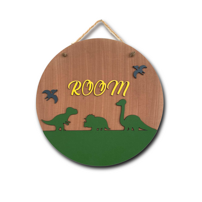 3D Wooden Hanging Sign Board For Kitchen, Kids Room, Café, and More