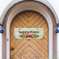 Happy Place Quote Rustic Vintage Wooden Door or Wall Hanging