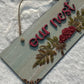 Our Nest Quote Rustic Vintage Wooden Door or Wall Hanging