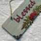 Blessed Quote Rustic Vintage Wooden Door or Wall Hanging