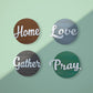 Family Quote Gallery Wall Art Set Of 4