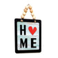 Home 3D Square Shape Wooden Balls Hanging Wall Art