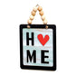Home 3D Square Shape Wooden Balls Hanging Wall Art