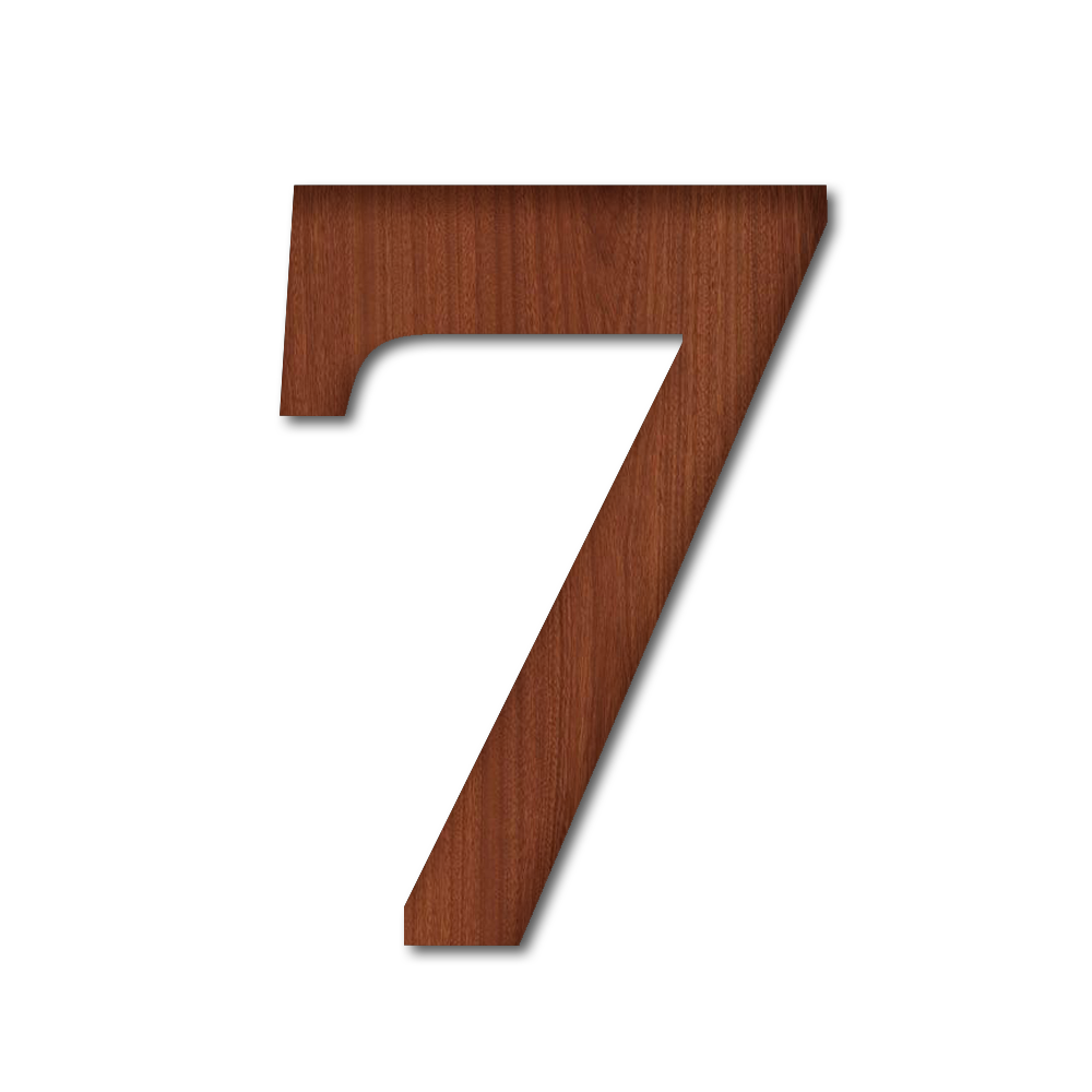 A To Z Wooden Alphabet , Numbers, and Signs For Home Décor, Art, and Craft Brown