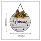 Welcome Hope You Like Dogs Wooden Hanging Wall Art