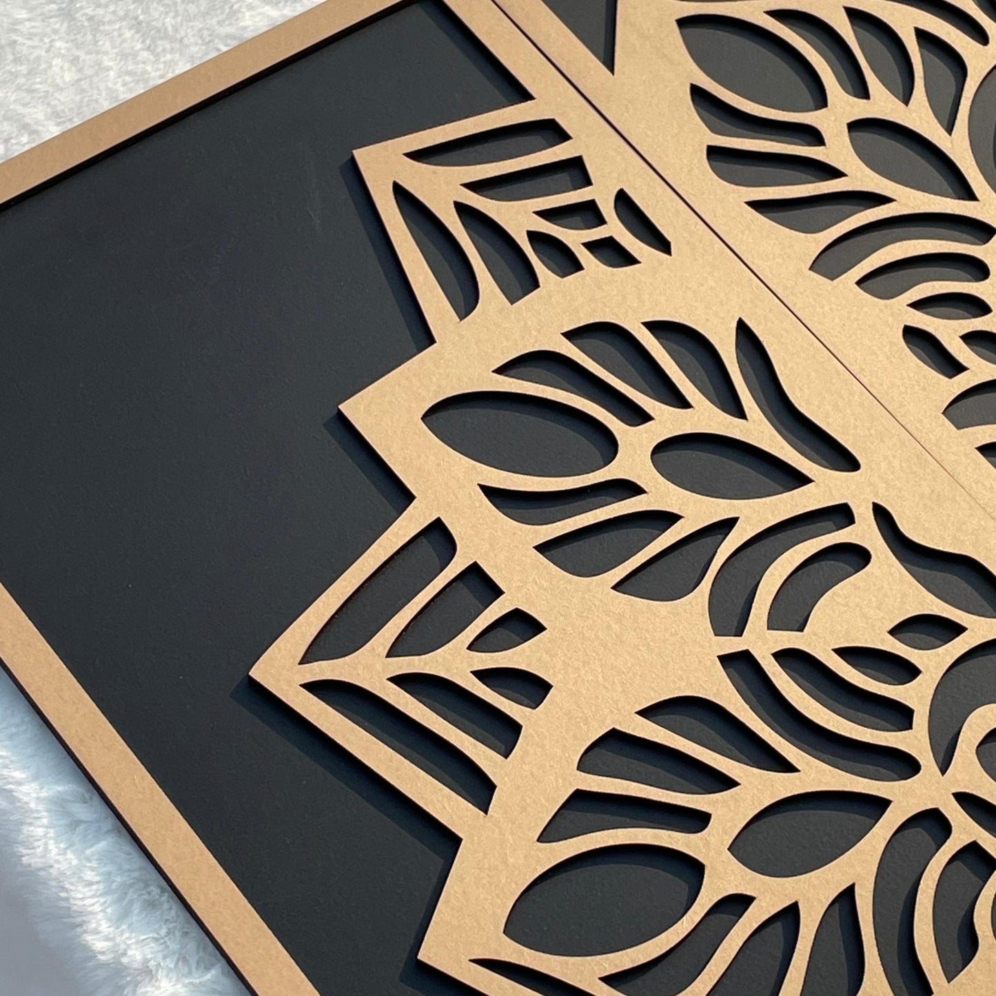 Mandala Wooden Wall Art Set of 3