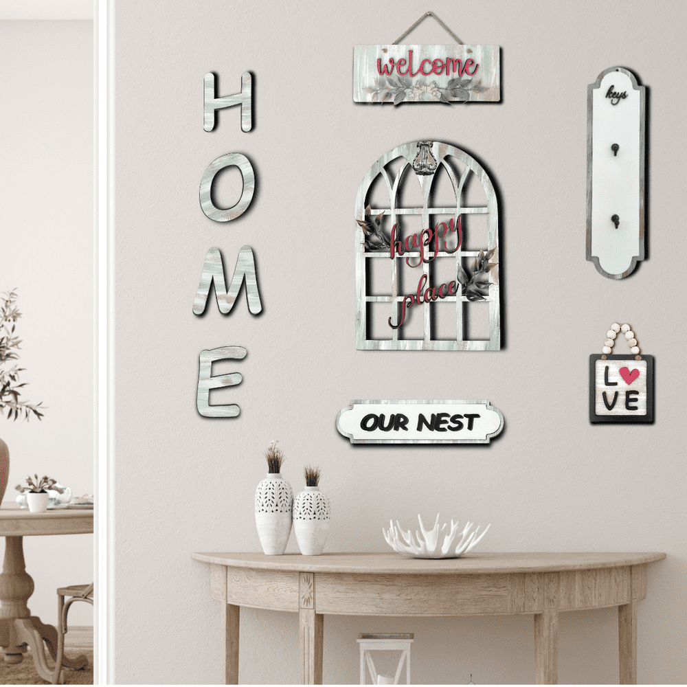 3D Gallery Wall Home & Welcome