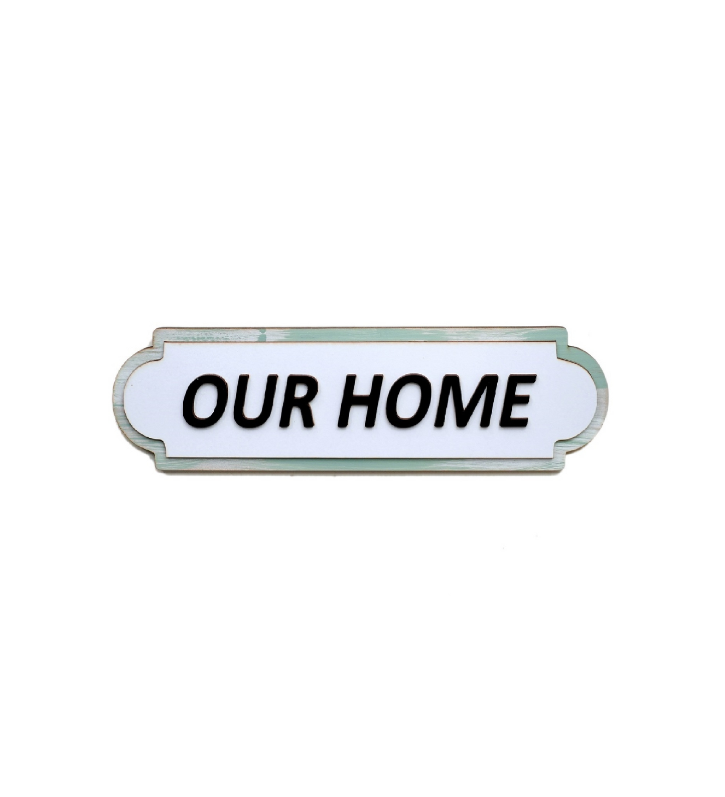 Our Home 3D Layered Wooden Sign Board