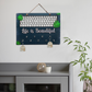 Multipurpose Life is Beautiful Wooden Hanging Wall Art For Home Decoration