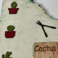 3D Rustic Cactus Garden Wall Decor