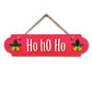 HOhoHo Quote 3D Wooden Hanging