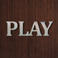 Play 3D Word Wooden Art