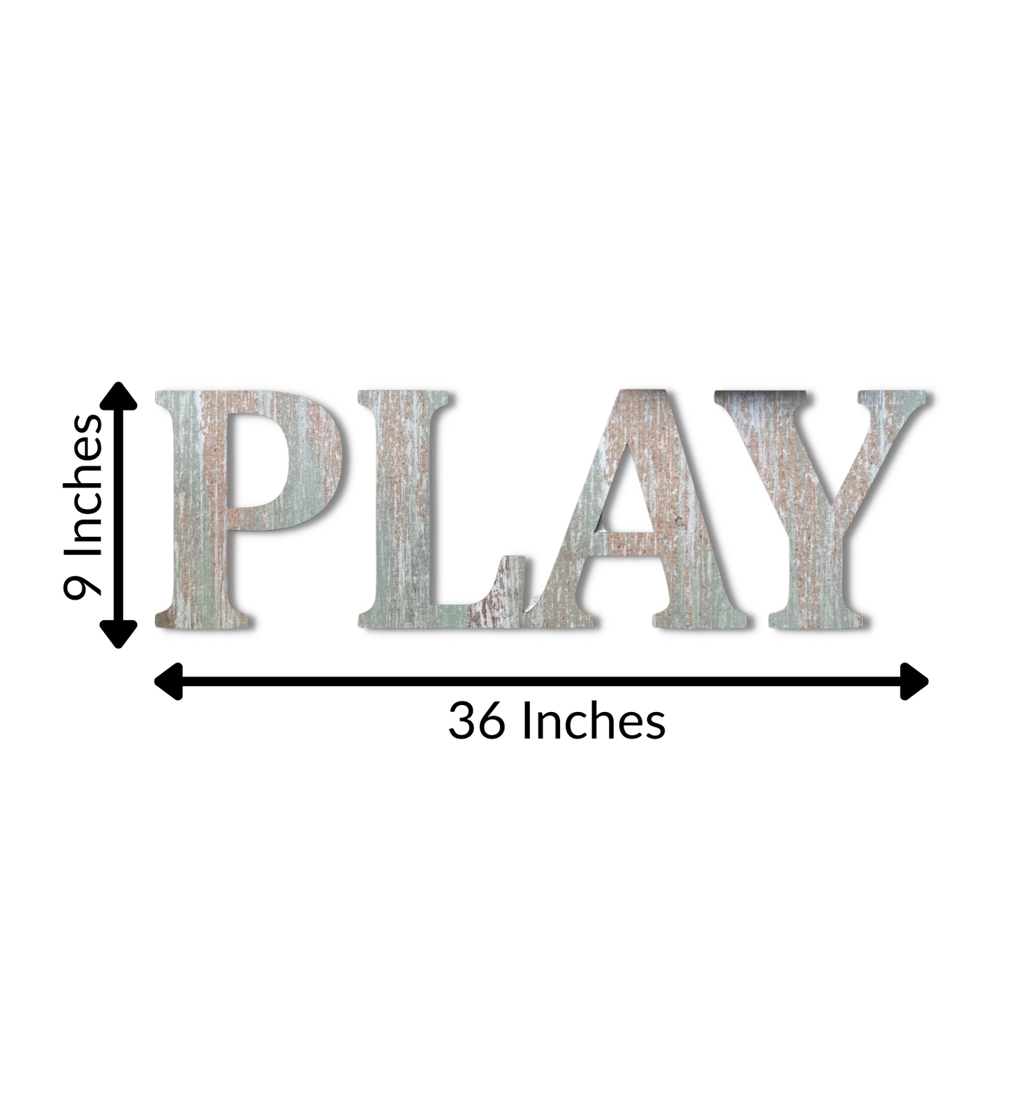 Play 3D Word Wooden Art