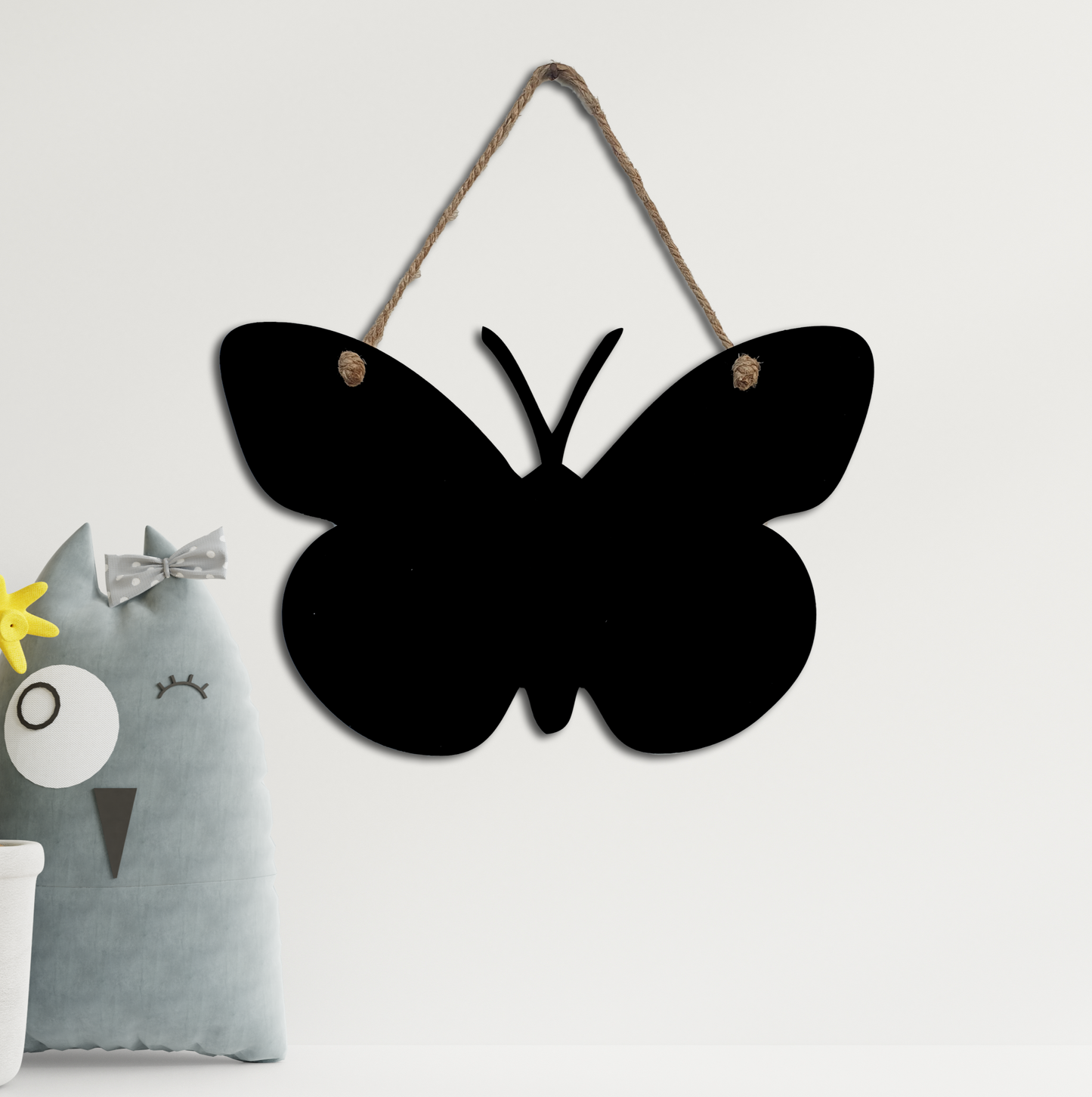 Butterfly Black Chalkboard For Kitchen or Gallery Wall