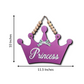 Princess Crown Wooden Wall Door or Wall Hanging Art